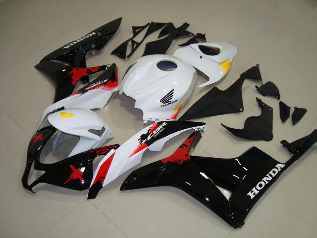 Honda CBR 600 RR 07-08 - Blanco Negro Rojo