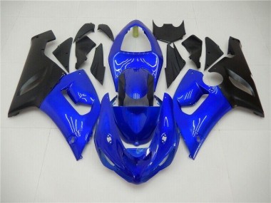 Kawasaki ZX6R 05-06 - Azul