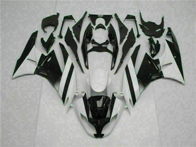 Kawasaki ZX6R 09-12 - Blanco Negro