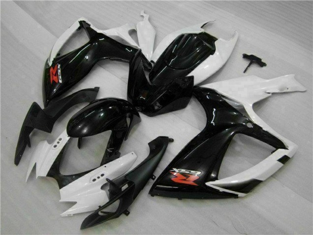 Suzuki GSXR 600 / 750 K6 06-07 - Blanco Negro