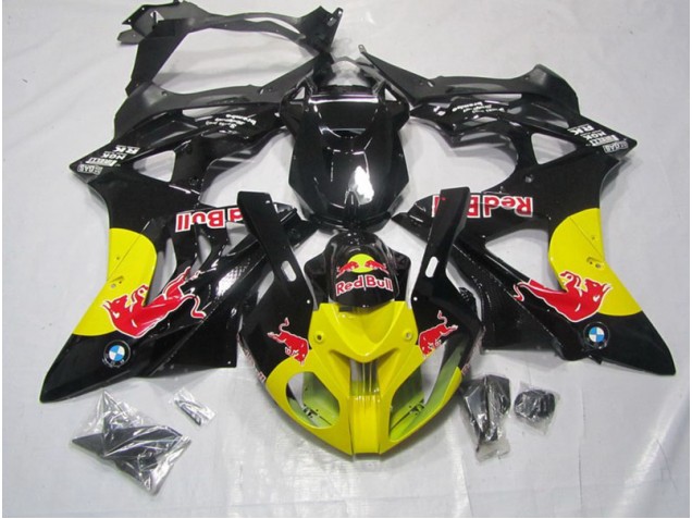 BMW S1000RR 09-14 - Amarillo Negro RedBull