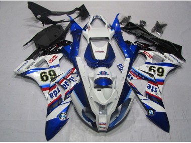 BMW S1000RR 09-14 - Blanco Azul Sterilgarda 69