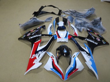 BMW S1000RR 19-21 - Blanco Azul Rojo Negro