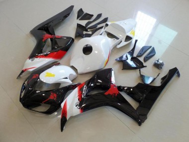 Honda CBR 1000 RR 06-07 - Blanco Negro con No Pegatinas