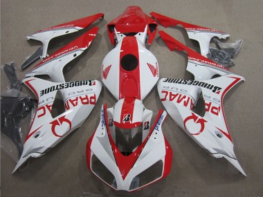 Honda CBR 1000 RR 06-07 - Blanco Rojo PRAMAC