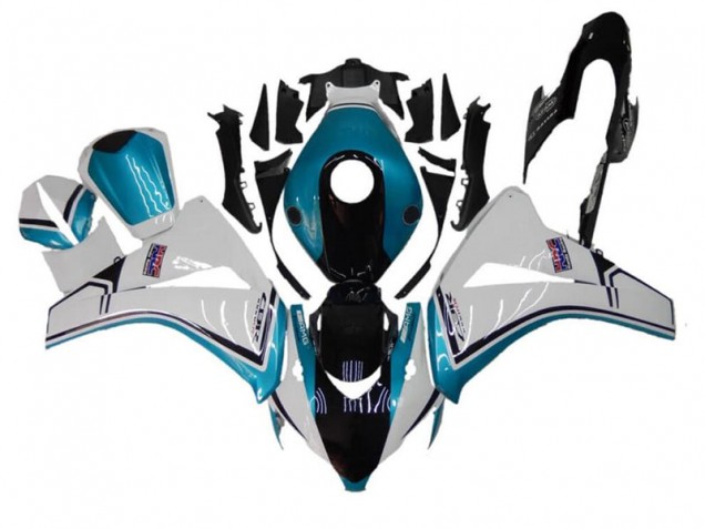 Honda CBR 1000 RR 08-11 - Azul Blanco Negro