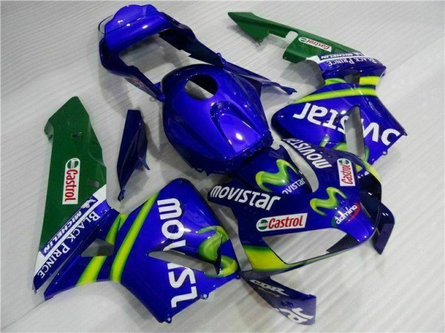 Honda CBR 600 RR 03-04 - Azul Verde Movistar Castrol