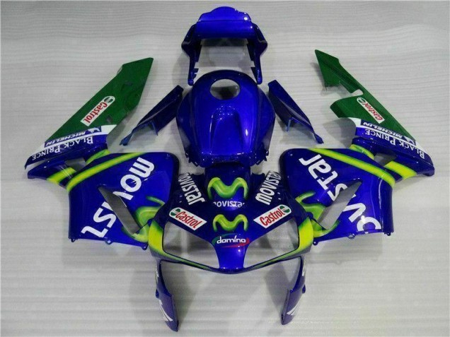 Honda CBR 600 RR 03-04 - Azul Verde Movistar Castrol