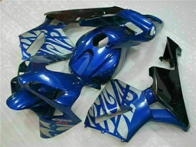 Honda CBR 600 RR 03-04 - Azul con Plata Llama