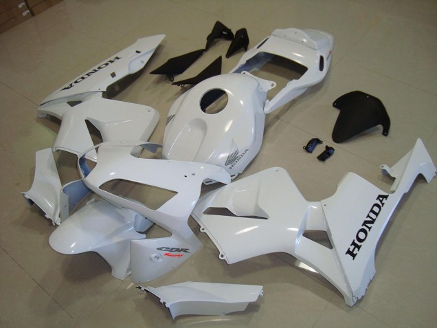 Honda CBR 600 RR 03-04 - Blanco Negro Calcomanía