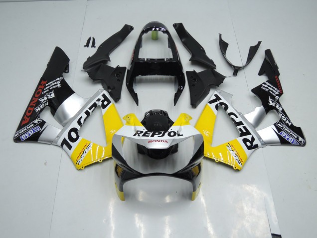 Honda CBR 900 RR 929 00-01 - Amarillo Plata Negro Repsol