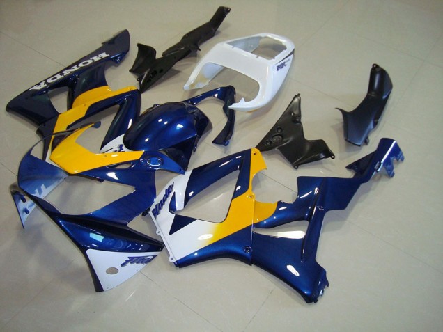 Honda CBR 900 RR 929 00-01 - Oscuro Azul Amarillo Blanco