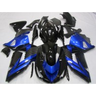 Kawasaki ZX14R ZZR 1400 06-11 - Azul Negro