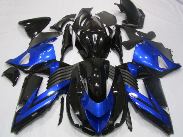 Kawasaki ZX14R ZZR 1400 06-11 - Azul Negro