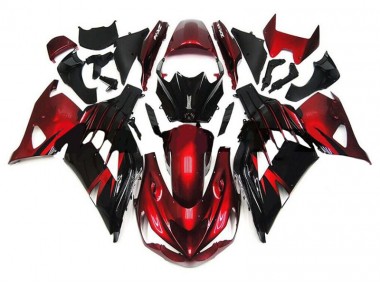 Kawasaki ZX14R ZZR 1400 12-21 - Rojo Negro