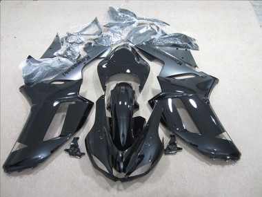 Kawasaki ZX6R 07-08 - Negro Plata