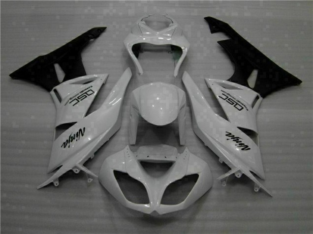 Kawasaki ZX6R 09-12 - Blanco Negro Ninja