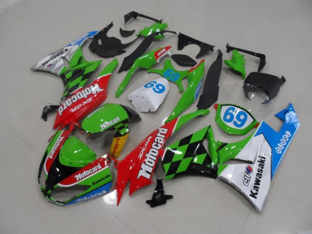 Kawasaki ZX6R 09-12 - Motocard