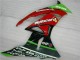 Kawasaki ZX6R 09-12 - Negro Rojo Verde Motocard