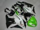 Kawasaki ZX6R 09-12 - Verde Negro Blanco 25