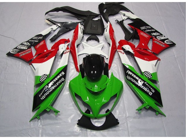 Kawasaki ZX6R 09-12 - Verde Rojo