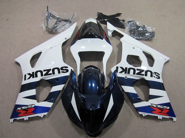 Suzuki GSXR 1000 K3 03-04 - Blanco Azul Negro Calcomanía