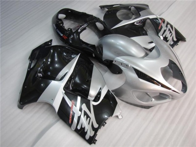 Suzuki GSXR 1300 Hayabusa 96-07 - Plata Negro