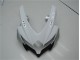 Suzuki GSXR 600 / 750 K8 08-10 - Blanco Plata Azul