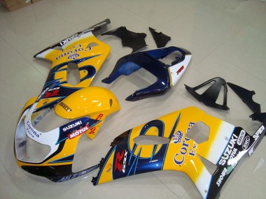 Suzuki GSXR 750 K1 K2 K3 01-03 - Amarillo Azul Corona Extra Motul