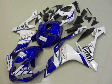 Yamaha R1 07-08 - Blanco Azul Tri Colour