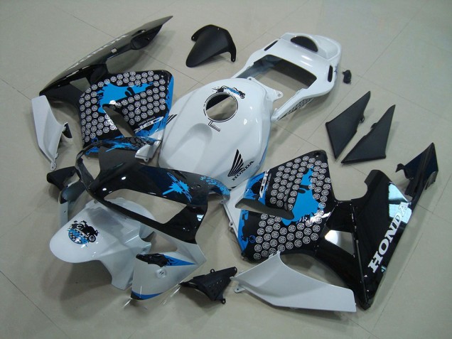 Honda CBR 600 RR 03-04 - Blanco Negro Azul