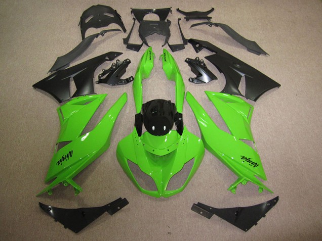 Kawasaki ZX6R 09-12 - Negro Verde