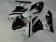 Kawasaki ZX6R 09-12 - Negro Blanco 3M Touch4