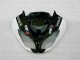 Kawasaki ZX6R 09-12 - Negro Blanco 3M Touch4