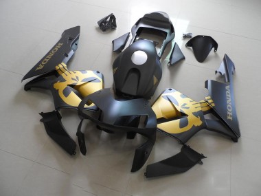 Honda CBR 600 RR 03-04 - Negro Oro Calcomanías