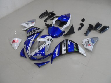 Yamaha R1 09-11 - Azul Blanco