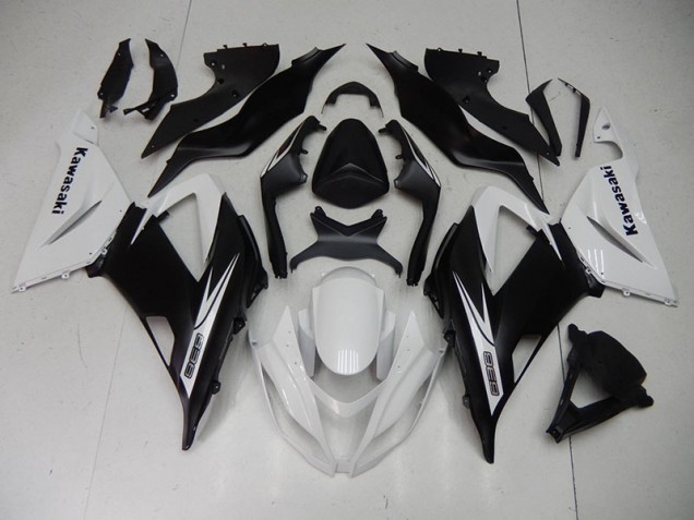 Kawasaki ZX6R 13-18 - Negro Blanco