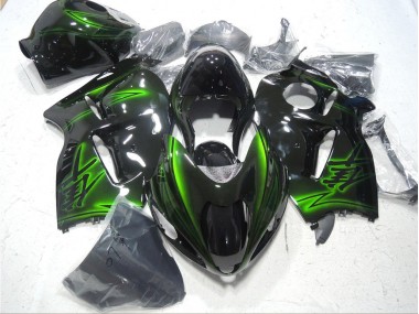 Suzuki GSXR 1300 Hayabusa 96-07 - Negro Verde